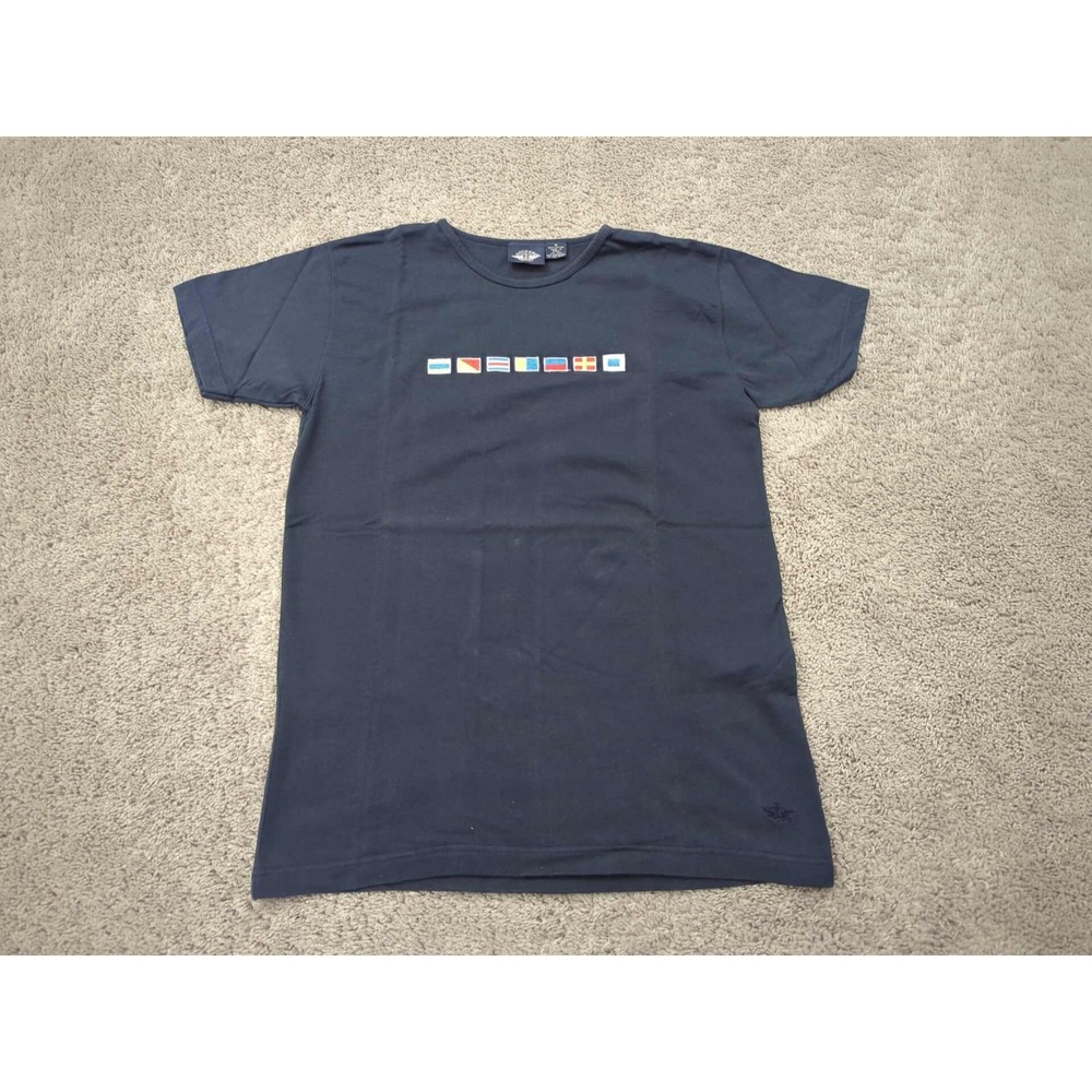 Dockers Shirt Mens M International Maritime Signal Flags Korea Made